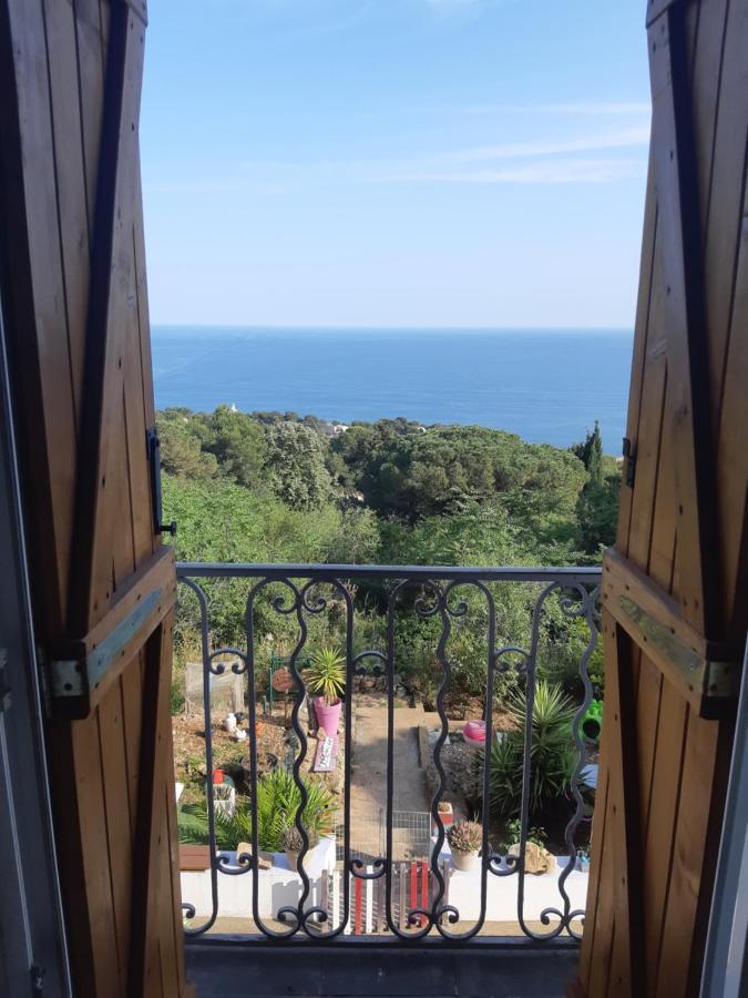 Haut De Villa Au Mont St Clair Vue Exceptionnelle Mer Et Foret Terrasses, Piscine, Petanque, Solarium Prives Sete Ngoại thất bức ảnh