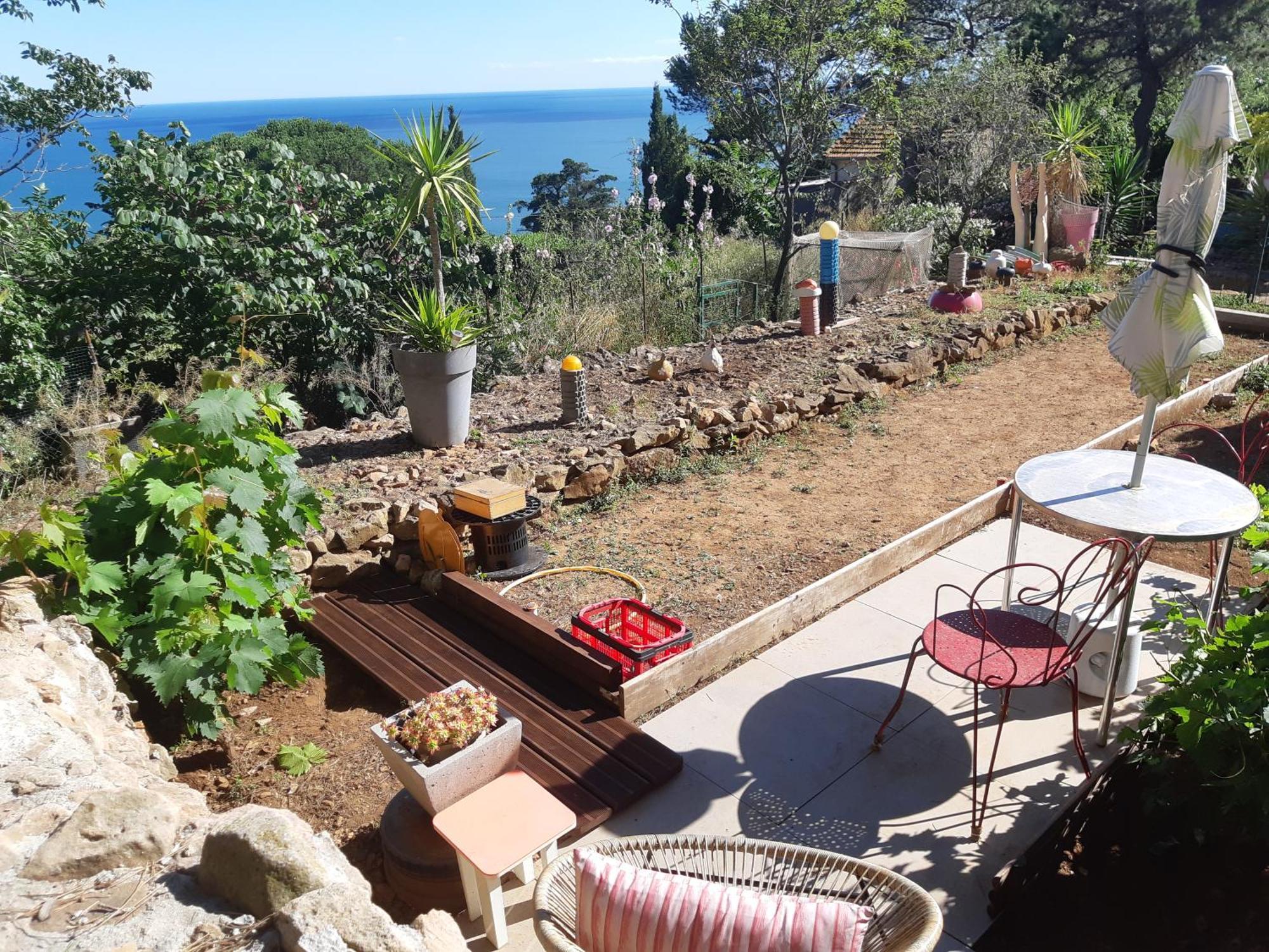 Haut De Villa Au Mont St Clair Vue Exceptionnelle Mer Et Foret Terrasses, Piscine, Petanque, Solarium Prives Sete Ngoại thất bức ảnh